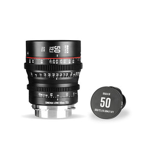 Meike Cinema Super35 50mm T2.1 PL Lens - Final Sale, No cancellations, No returns
