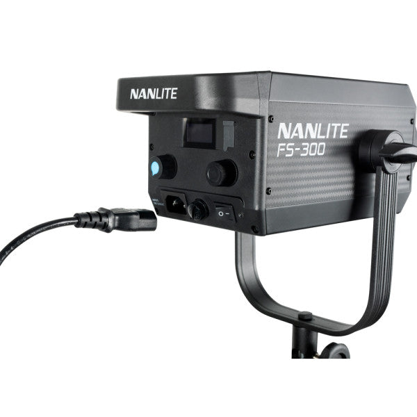 Nanlite FS-300 AC LED Spotlight from www.thelafirm.com