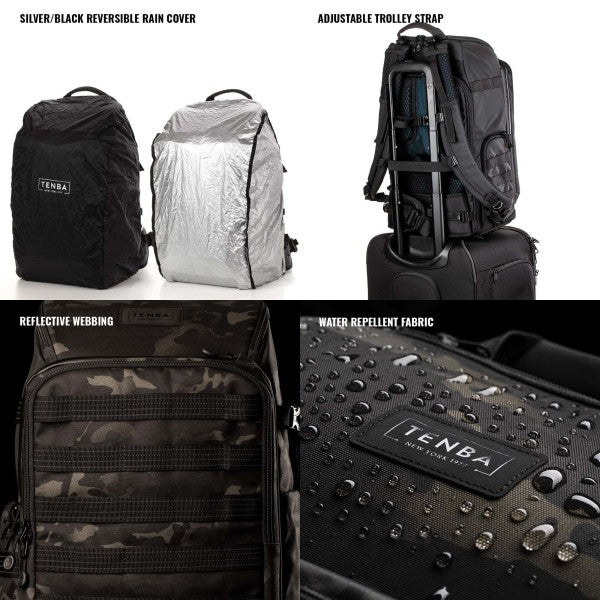 Tenba Axis v2 24L Backpack - MultiCam Black from www.thelafirm.com