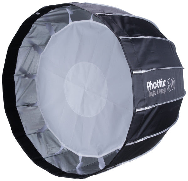 Phottix Raja Deep Quick-Folding Softbox 24in (60cm) from www.thelafirm.com