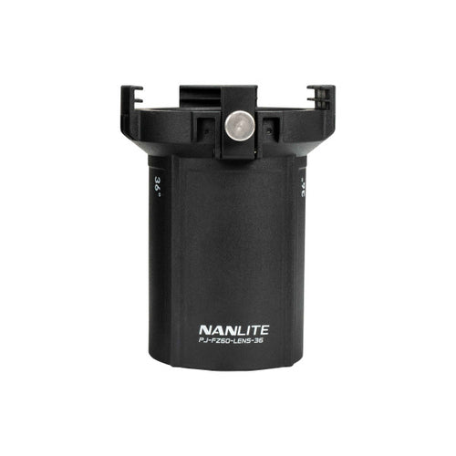 Nanlite 36 DeGree Lens for FM Mount Projection Attachment from www.thelafirm.com