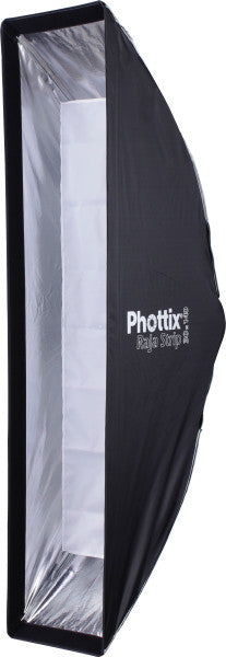 Phottix Raja Quick-Folding Strip Softbox 12x55in (30x140cm) from www.thelafirm.com