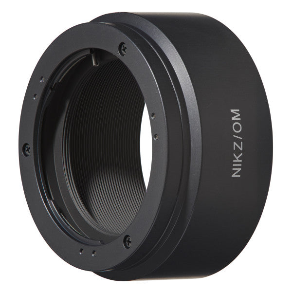 NOVOFLEX Adapter Olympus OM lenses to Nikon Z cameras from www.thelafirm.com