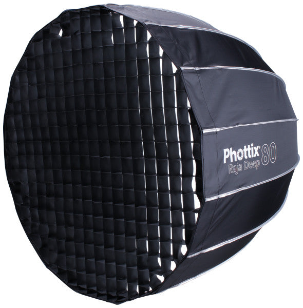 Phottix Raja Deep Quick-Folding Softbox 32in (80cm) from www.thelafirm.com