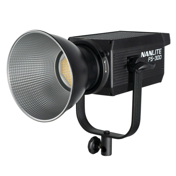 Nanlite FS-300 AC LED Spotlight from www.thelafirm.com