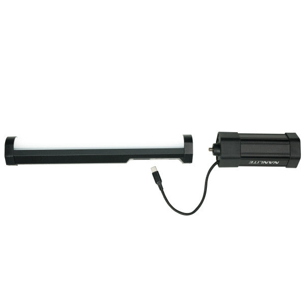 Nanlite Pavotube II 6C Battery Grip With USB-C Cable from www.thelafirm.com