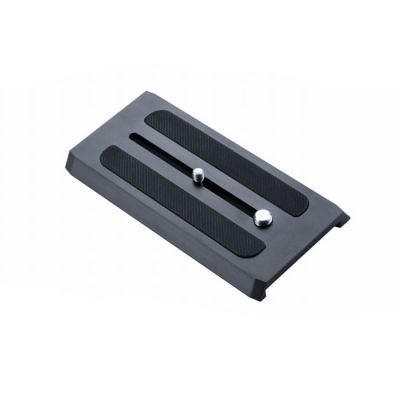  Camera mounting plate for AGILE 8S thru 15S and other medium-sized side load-type camera mounting interfaces.  Includes 1/4