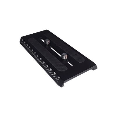 Camera mounting plate for AGILE 18S & 20S and other large-sized side load-type camera mounting interfaces.  Includes 1/4
