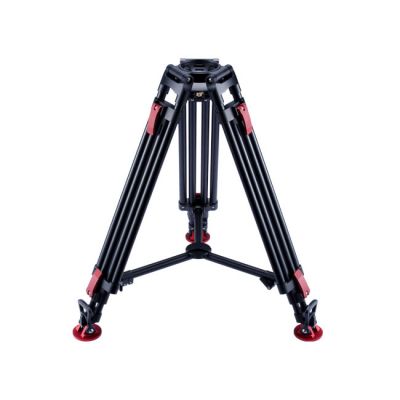 75mm 2-stage heavy-duty carbon-fiber tripod with flip lever-type brakes, carry handle, leg clip, CONTENDER heavy-duty mid-level spreader & deep-tread rubber feet from www.thelafirm.com