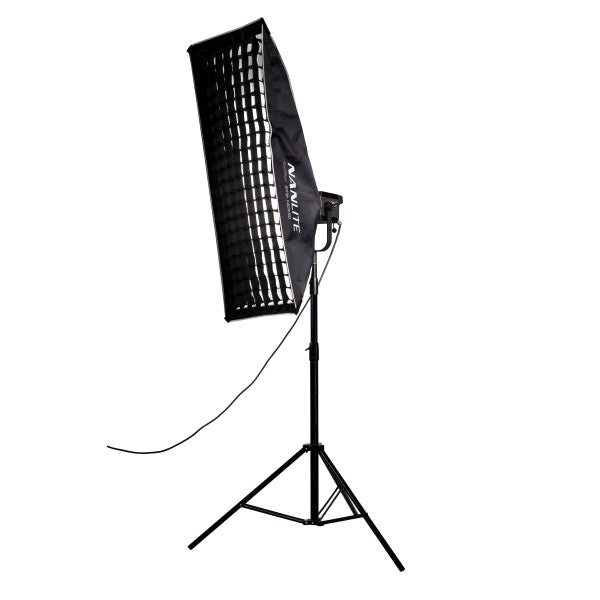 Nanlite Fabric Grid for Asymmetrical Stripbank Softbox (18x43in) from www.thelafirm.com