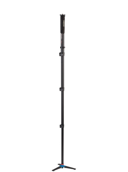 Benro A48FD Series 4 AL Monopod with Locking 3-Leg Base - 4 Leg Sections, Flip Lock Leg Release from www.thelafirm.com