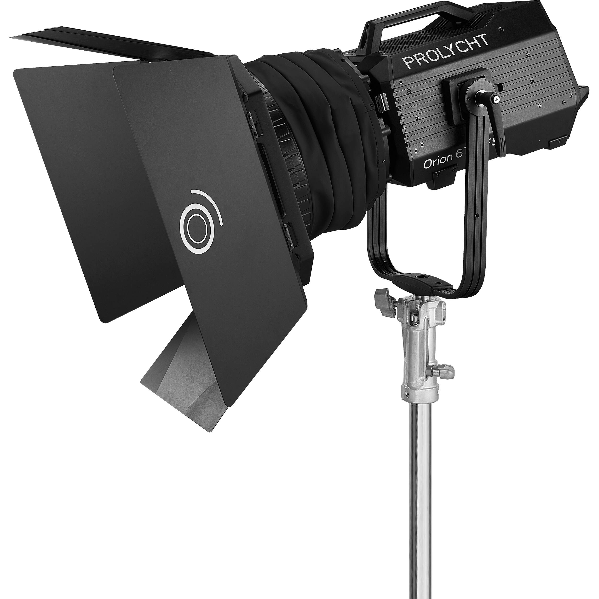 Prolycht Orion 675 FS 10" Fresnel Kit w/barndoors & case