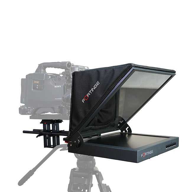 Fortinge PROS15-HB 15'' Studio Prompter Set with HDMI, VGA, BNC Input (High Brightness)