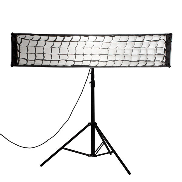 Nanlite Fabric Grid for Stripbank Softbox (12x55in) from www.thelafirm.com