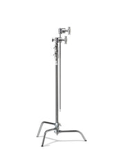 Load image into Gallery viewer, Kupo 40in Master C-Stand with Sliding Leg Kit (Stand 2.5in Grip Head &amp; 40in Grip Arm with Hex Stud) - Silver from www.thelafirm.com