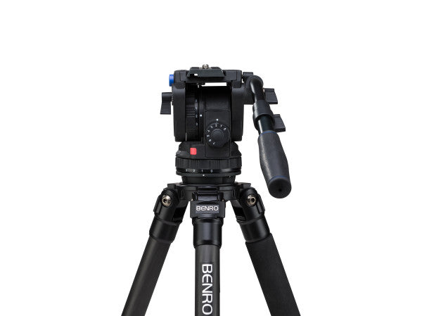 Benro C373F Series 3 CF Video Tripod & BV6H Head - 3 Leg Sections, Flip Lock Leg Release from www.thelafirm.com