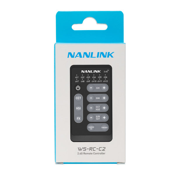 Nanlite Nanlink WS-RC-C2 2.4GHz Remote Control from www.thelafirm.com