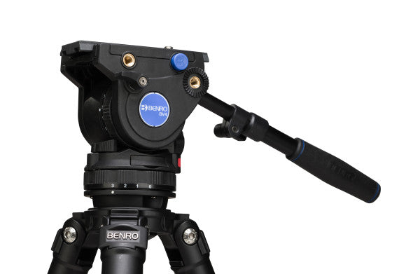 Benro BV4H - 4Kg Video Head (0, 0.7kg, 1.4kg, 2.1kg, 2.8kg, 3.5kg) [+90 /-60 Tilt Range] from www.thelafirm.com