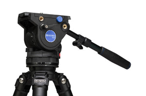 Benro BV6H - 6Kg Video Head (0, 0.7kg, 1.4kg, 2.1kg, 2.8kg, 3.5kg, 4.2kg, 4.9kg) [+90 /-60 Tilt Range] from www.thelafirm.com