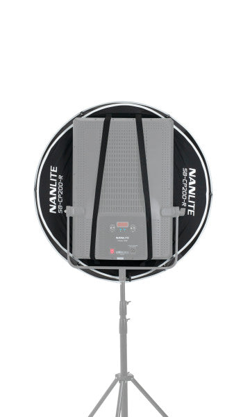 Nanlite Compac 200/200B Round Softbox from www.thelafirm.com