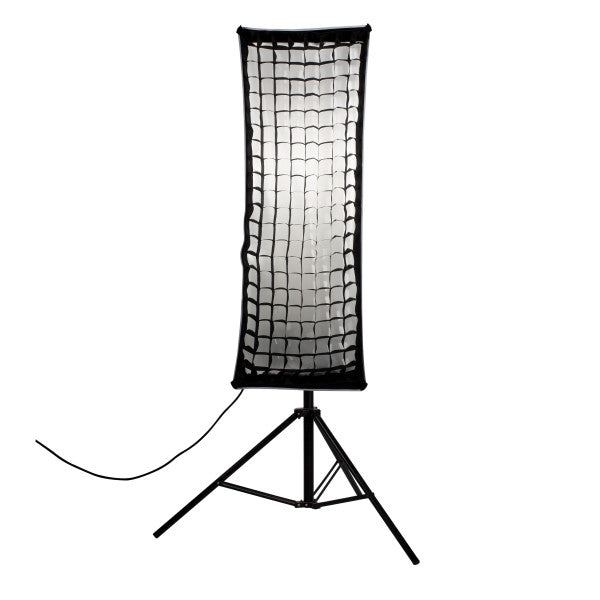 Nanlite Fabric Grid for Asymmetrical Stripbank Softbox (18x43in) from www.thelafirm.com