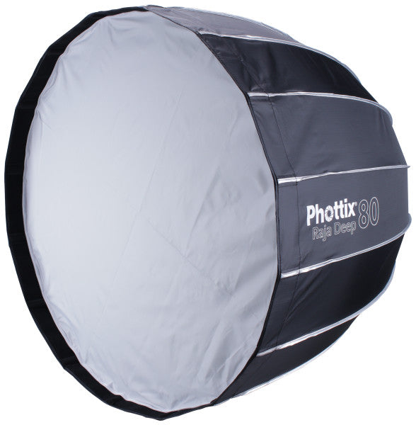 Phottix Raja Deep Quick-Folding Softbox 32in (80cm) from www.thelafirm.com