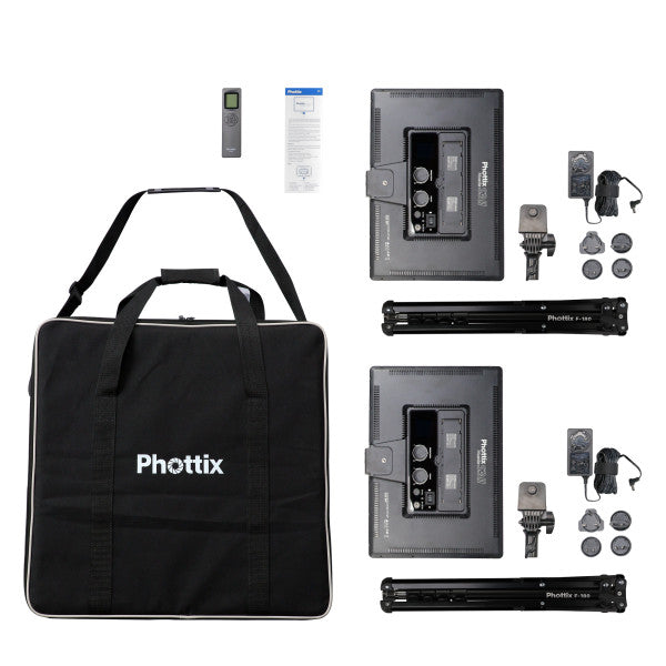 Phottix Nuada S3 II Twin Kit LED Light from www.thelafirm.com