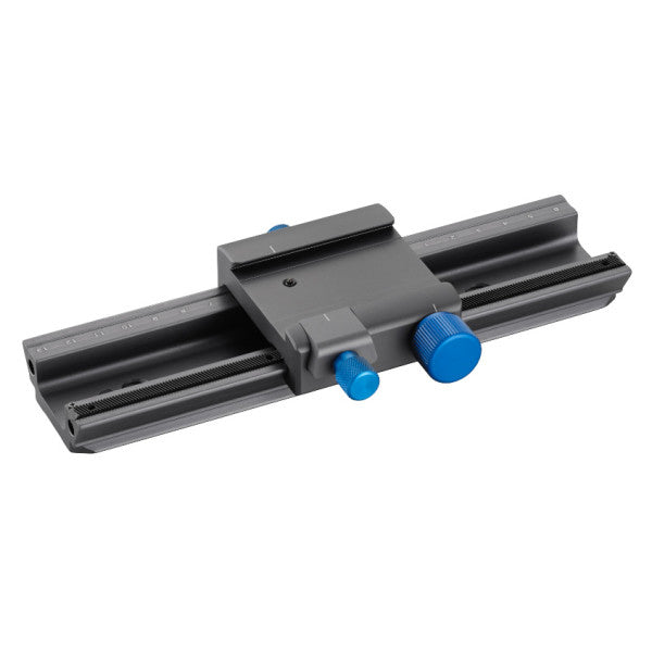 NOVOFLEX Focusing rail dove tail clamping, parallel ARCA-compatible from www.thelafirm.com