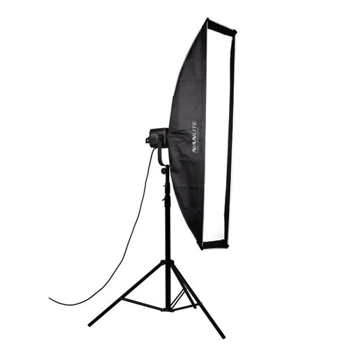 Nanlite Stripbank Softbox with Bowens Mount (12x55in) from www.thelafirm.com