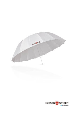 HUDSON SPIDER+WESTCOTT 7 FT UMBRELLA WHITE DIFFUSION