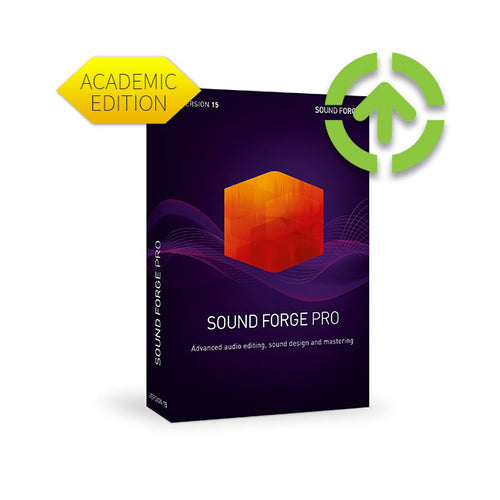 Magix SOUND FORGE Pro 15 (Academic, Upgrade from Previous Version) ESD