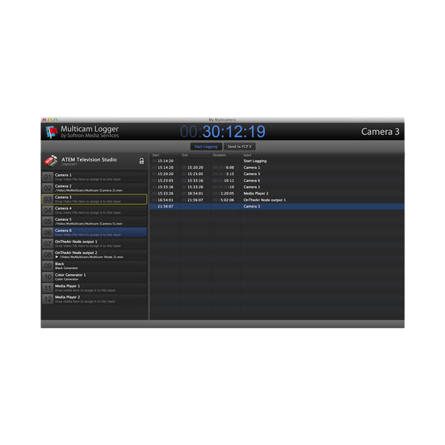 Softron Multicam Logger