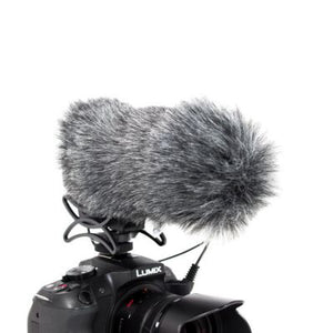 Furry windshield for SMX-15 microphone from www.thelafirm.com