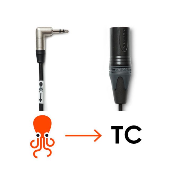 Tentacle to XLR cable from www.thelafirm.com