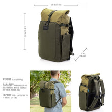 Load image into Gallery viewer, Tenba Fulton v2 14L Backpack - Tan/Olive from www.thelafirm.com