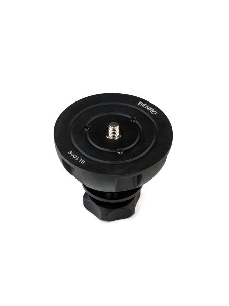 Benro 100mm Half Ball Adapter with Short Tie Down Handle. Fits 100mm Bowl. from www.thelafirm.com