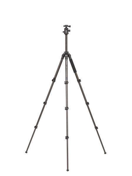 Benro Adventure 8X CF Series 2 Tripod Kit, 4 Section, Flip Lock, B2 Head from www.thelafirm.com