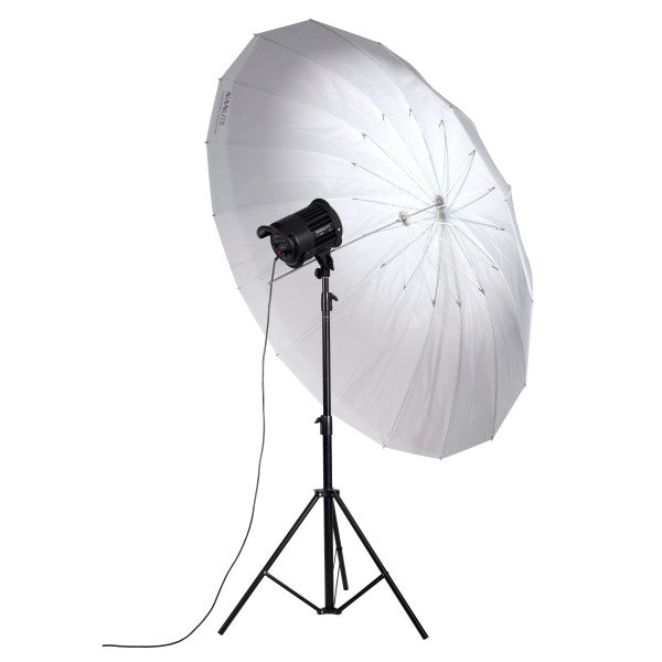 Nanlite Translucent Shallow Umbrella 180 (71in) from www.thelafirm.com