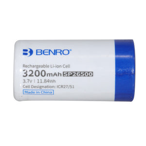 Benro Battery (26500) for Benro 3XM, 3XD, and 3XD Pro Gimbals. from www.thelafirm.com