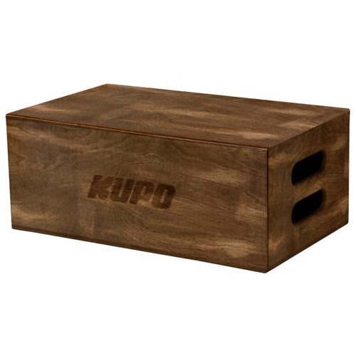 Kupo Brown Stained Apple Box - Full - 20in x 12in x 8in from www.thelafirm.com