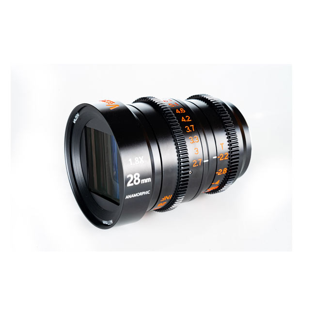 Vazen 28mm T/2.2 1.8X Anamorphic Lens for M4/3 Cameras