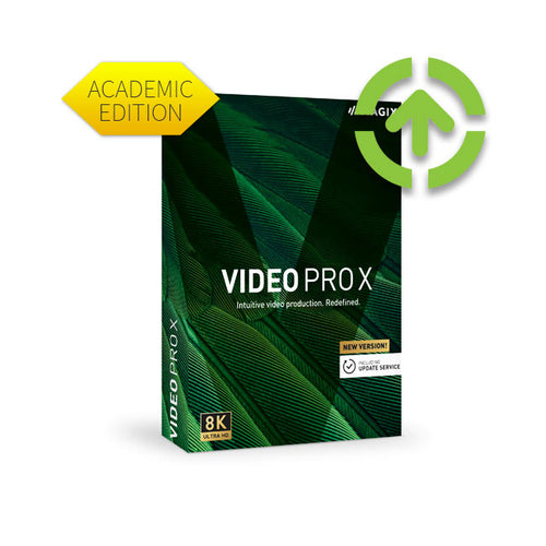 Magix Video Pro X 12 (Upgrade from an Previous Version, Academic) ESD