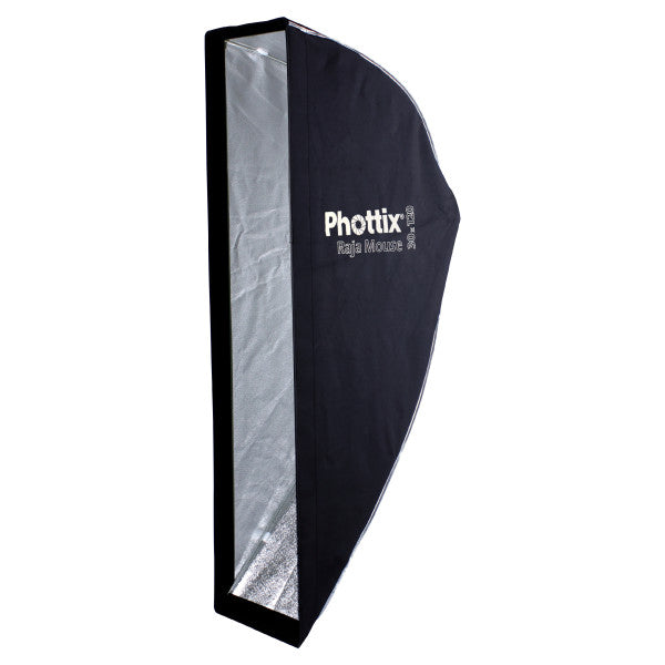 Phottix Raja Mouse Quick-Folding softbox 24x47in (60x120cm) from www.thelafirm.com