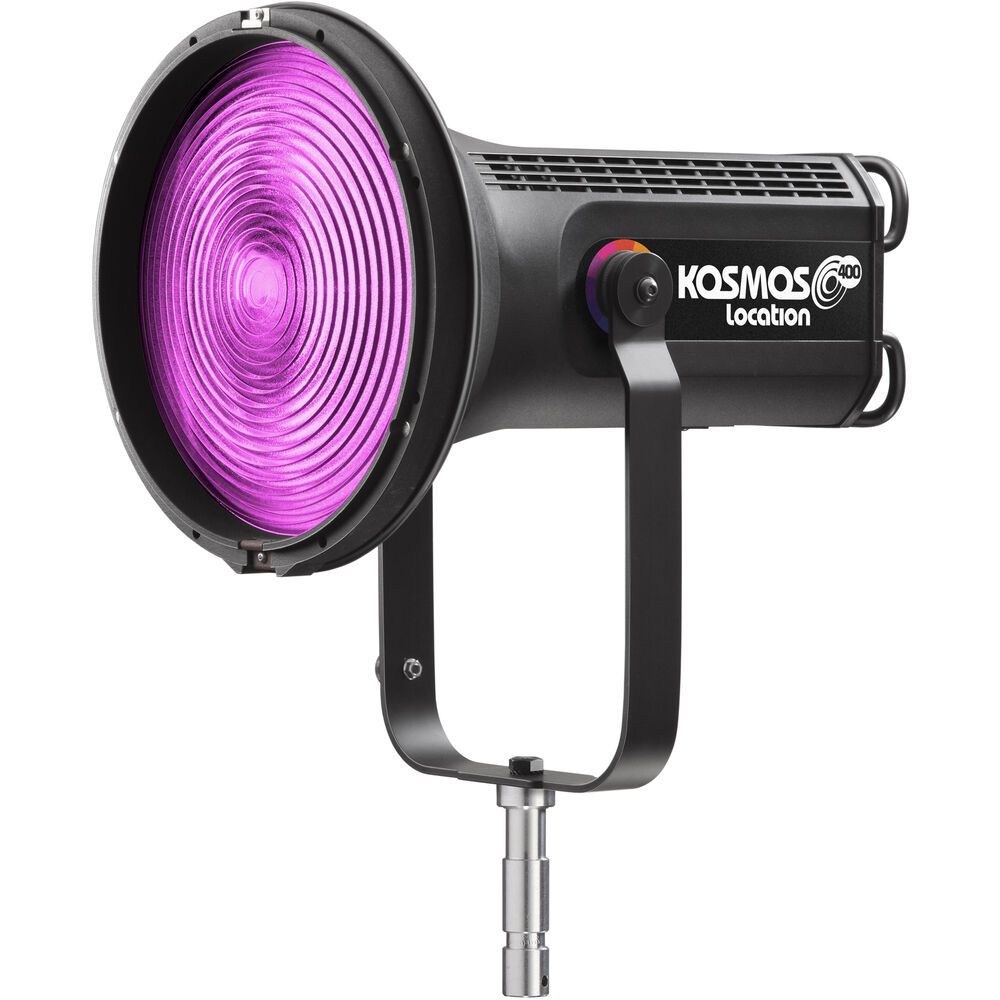 VELVET Kosmos 400 Color Location Motorized Zoom LED Fresnel with Yoke