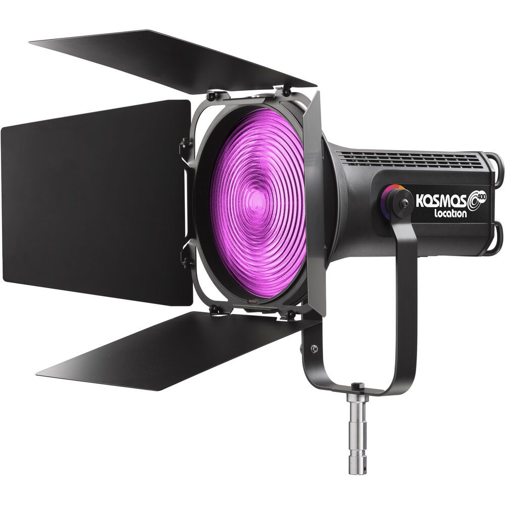 VELVET Kosmos 400 Color Location Motorized Zoom LED Fresnel with Yoke