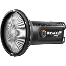 Load image into Gallery viewer, VELVET Kosmos 400 Color Studio Motorized Zoom LED Fresnel with Yoke