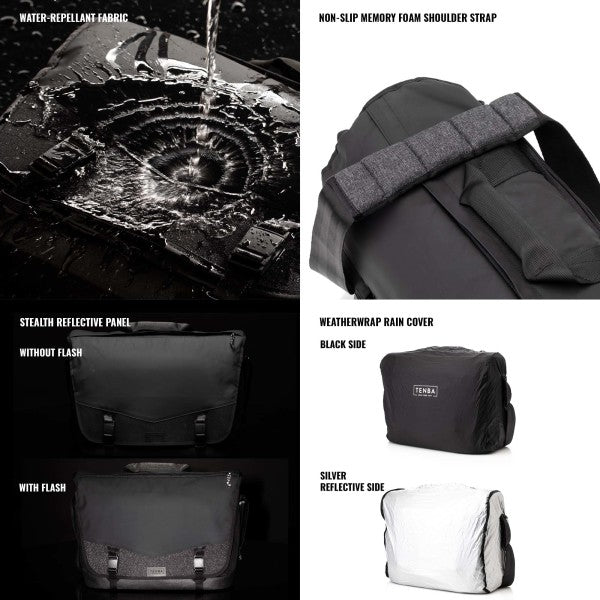 Tenba DNA 16 Pro Messenger Bag - Black from www.thelafirm.com