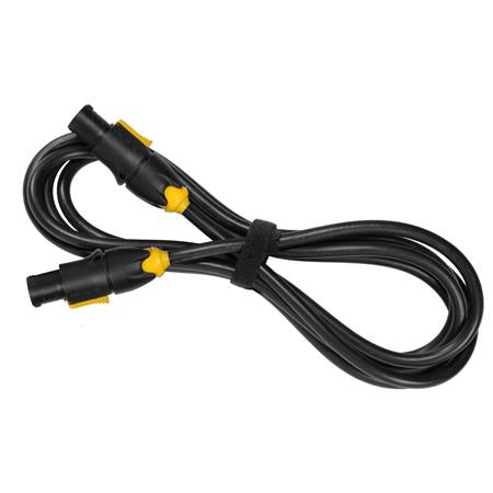 VELVET PowerCon TRUE1 Daisy Chain Cable 6 Feet for AC with 2 Aerial Connectors in & Out