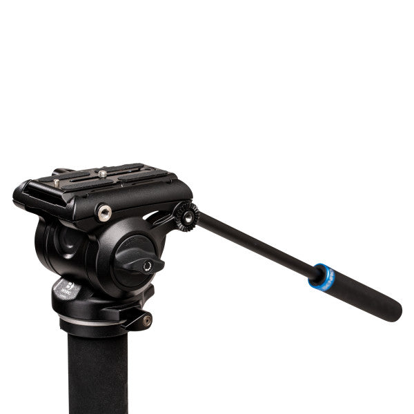 Benro A48FDS4PRO Aluminum Video Monopod Kit from www.thelafirm.com