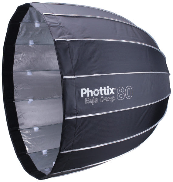 Phottix Raja Deep Quick-Folding Softbox 32in (80cm) from www.thelafirm.com